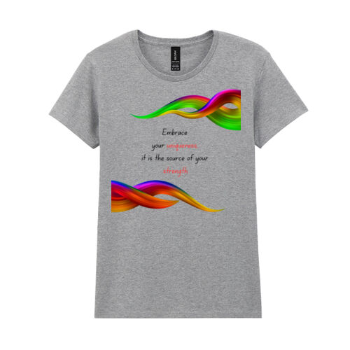 Embrace Your Uniqueness - Women's T-shirt Thumbnail
