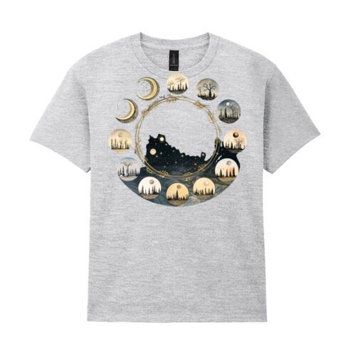 10th Century Moon - Youth T-shirt Thumbnail