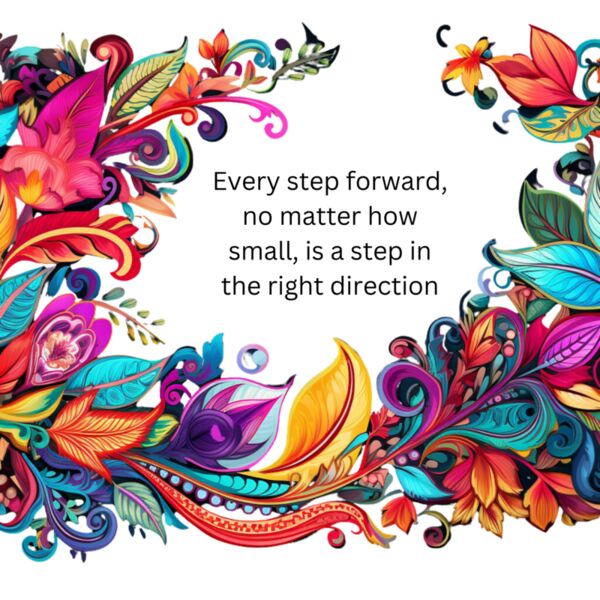 IQ Every step forward no matter how small 4999x 4999 Thumbnail