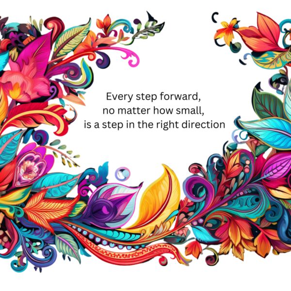 IQ Every step forward no matter how small 4999x 4999 Thumbnail